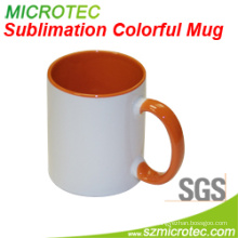 11oz Sublimation Coated Ceramic Two-Tone Color Mug